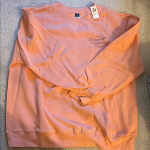 Peach Crewneck Sweater